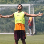 Kaan Ayhan antrenmanlarına Beykoz’da devam ediyor