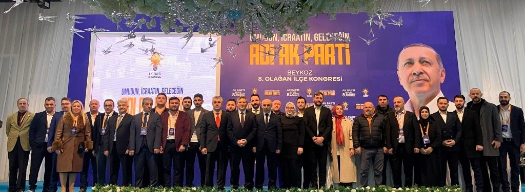 AK Parti Beykoz 8. Olağan İlçe Kongresi yapıldı