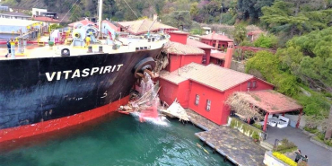 Beykoz’da gemi çarpan yalı Boğaz’a merhaba diyecek!