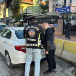 Beykoz’da trafiği tehlikeye atanlar polisten kaçamadı
