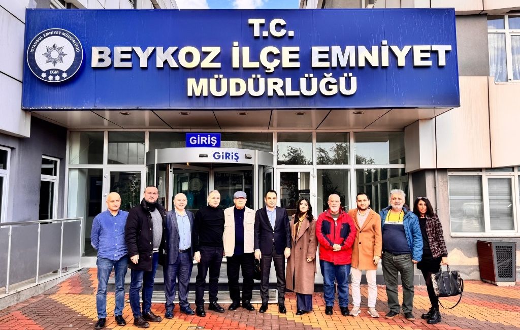 Beykoz’un yeni emniyet müdürü yerel basınla tanıştı